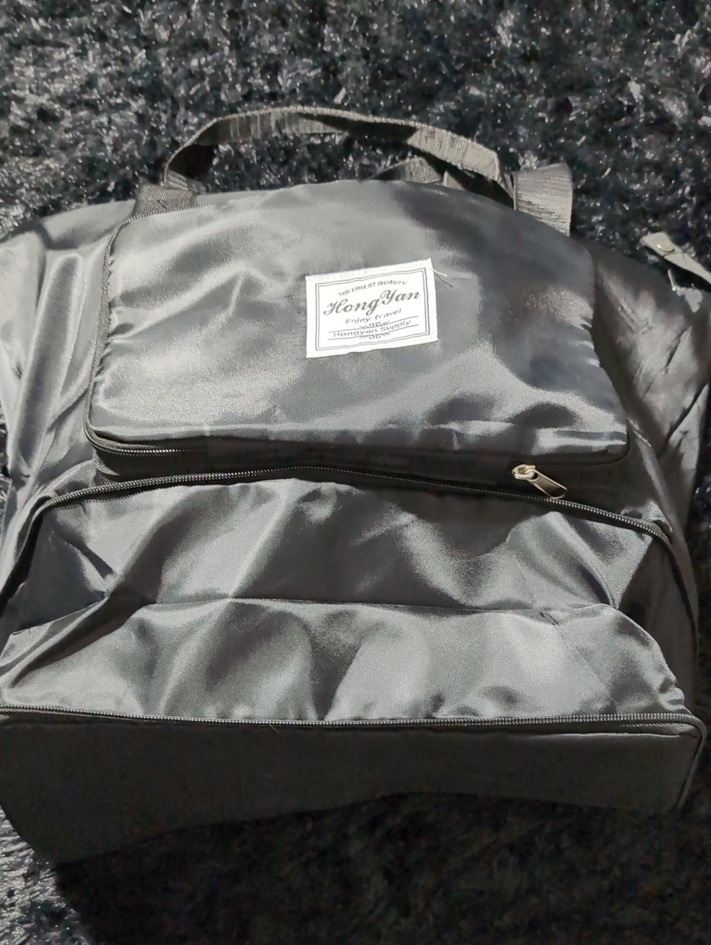 Nylon Expandable Travel Bag - Picture 2 of 6